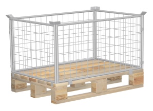 Palleramme gitter galvaniseret