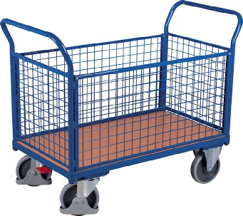 Transportvogn, gittervogn. 4 sider