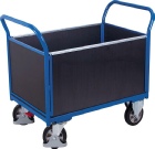Transportvogn med 4 sider. Til tungelaster. 