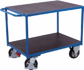 Rullebord til 1000 kg. 2 hylder