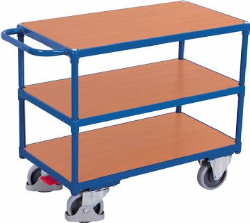 Transportbord med 3 hylder. Til 500 kg