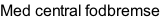 Med central fodbremse
